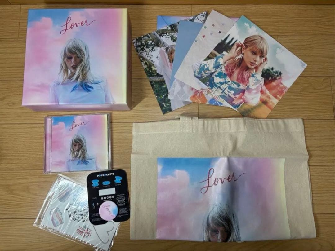 洋楽 Taylor Swift Lover deluxe cd boxset