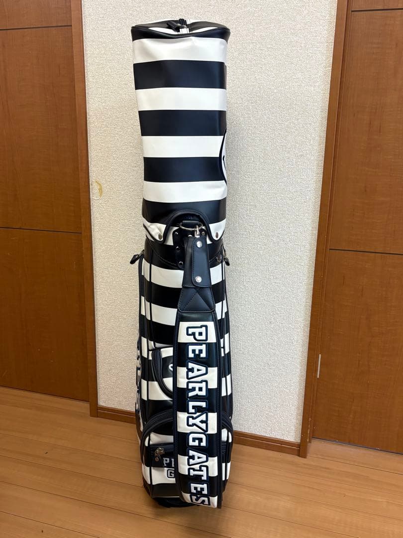 パーリーゲイツ　ストライプキャディーバック