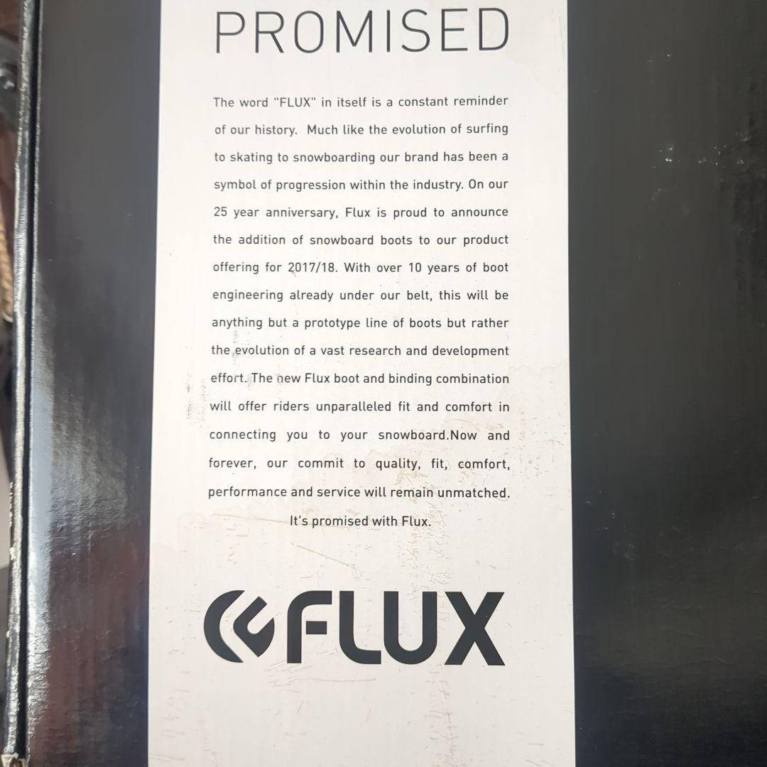 FLUX スノーボードビンディング ブラック
