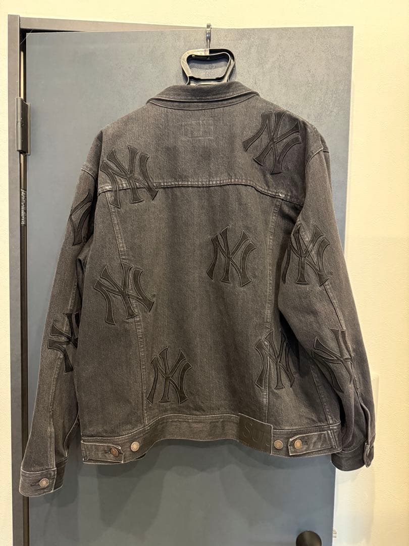 Supreme デニムジャケットNY Yankees