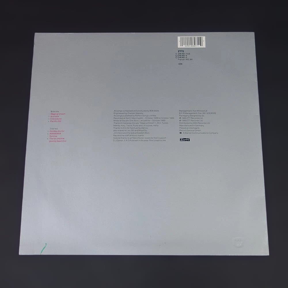 808 State　90(Ninety) ZTT2　LP サイン入？ 送料無料