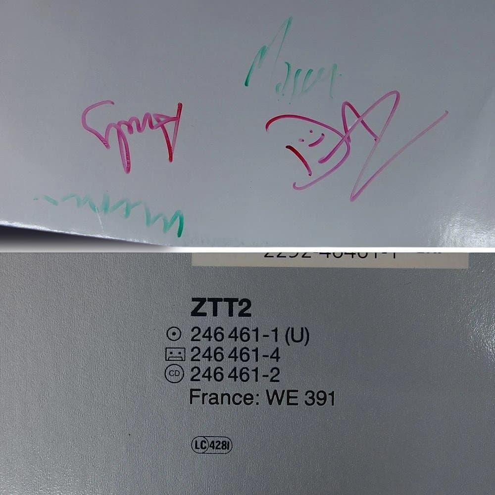 808 State　90(Ninety) ZTT2　LP サイン入？ 送料無料