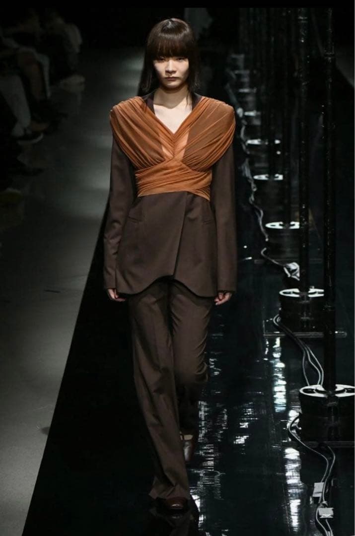 FETICO フェティコ GATHERED SHEER TOP シアートップ