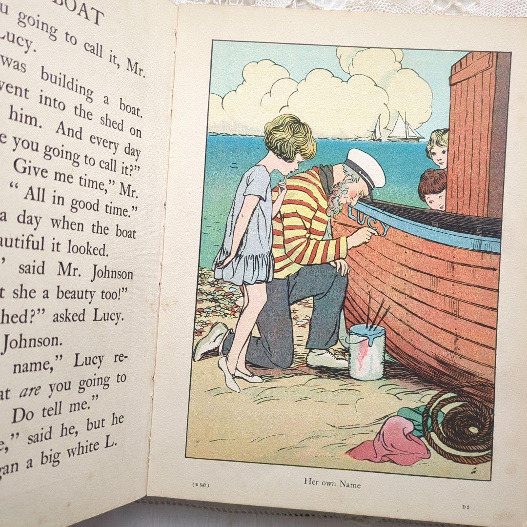 稀少1930イギリス ヴィンテージ絵本 児童書 洋書ヴィクトリアン アンティーク