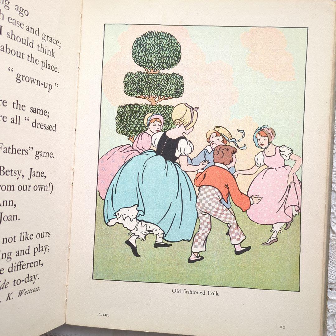 稀少1930イギリス ヴィンテージ絵本 児童書 洋書ヴィクトリアン アンティーク