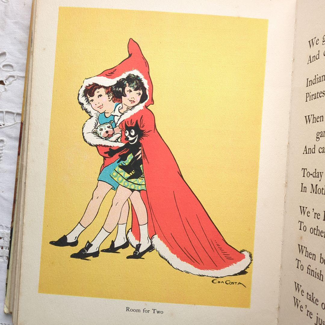稀少1930イギリス ヴィンテージ絵本 児童書 洋書ヴィクトリアン アンティーク