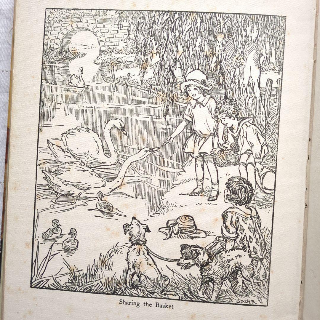 稀少1930イギリス ヴィンテージ絵本 児童書 洋書ヴィクトリアン アンティーク
