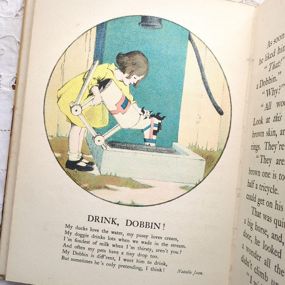 稀少1930イギリス ヴィンテージ絵本 児童書 洋書ヴィクトリアン アンティーク