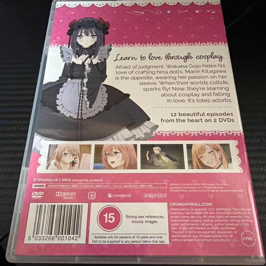 英国版DVD その着せ替え人形は恋をする シーズン1、12話収録