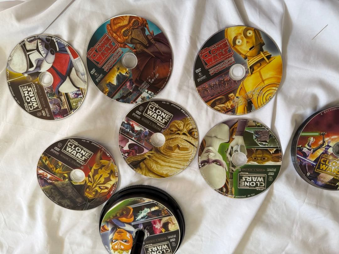 動作未確認　スター・ウォーズ クローン・ウォーズ　DVD いろいろ