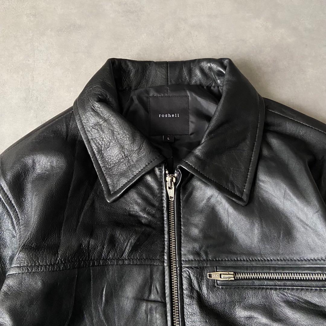 ジャケット・アウター archive grunge roshell leather jacket00s