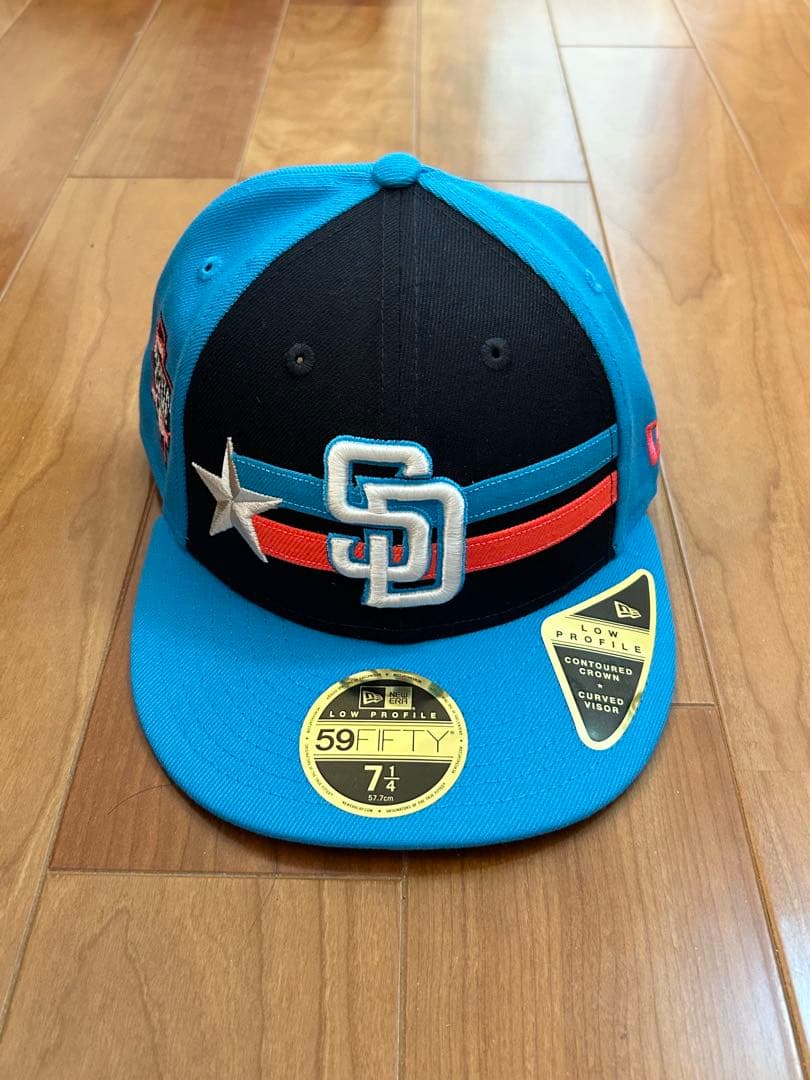 新品パドレス ニューエラ59FIFTY LPキャップ 7 1/4オールスター