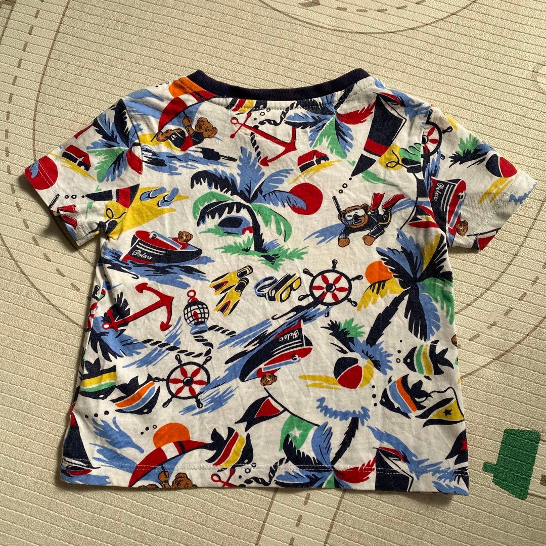 ポロラルフローレン　お揃いシャツ　18M 85センチ&XL