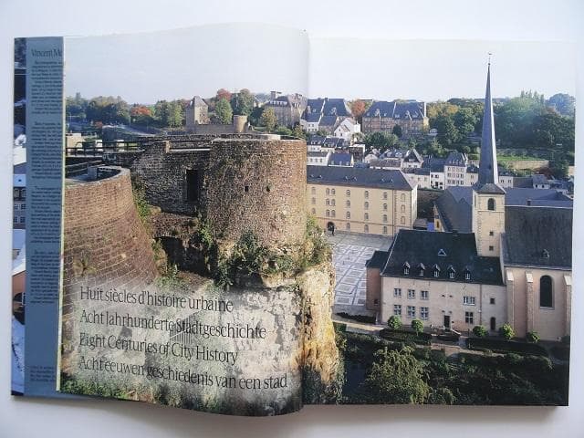 洋書◆ルクセンブルク写真集 本 シティ 風景 景色 建物