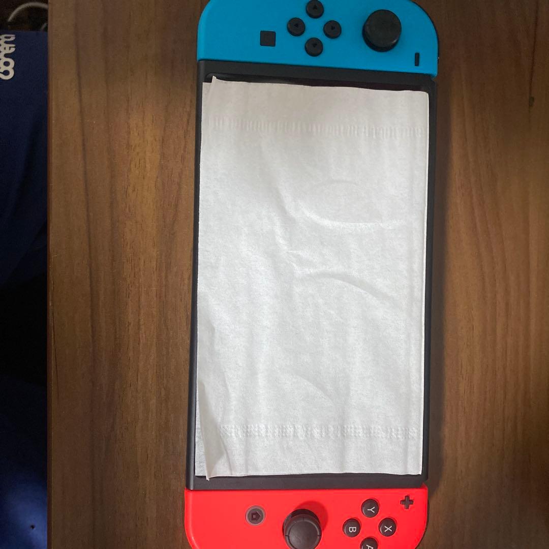 Nintendo Switch 本体 青/オレンジ　スマブラソフト付き