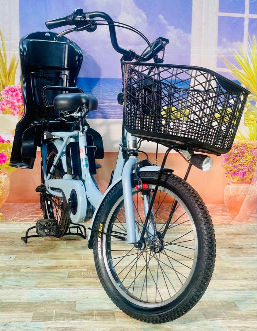 ギュットアニーズ⭐️16AH！パナソニック子供乗せ電動アシスト自転車Y3269