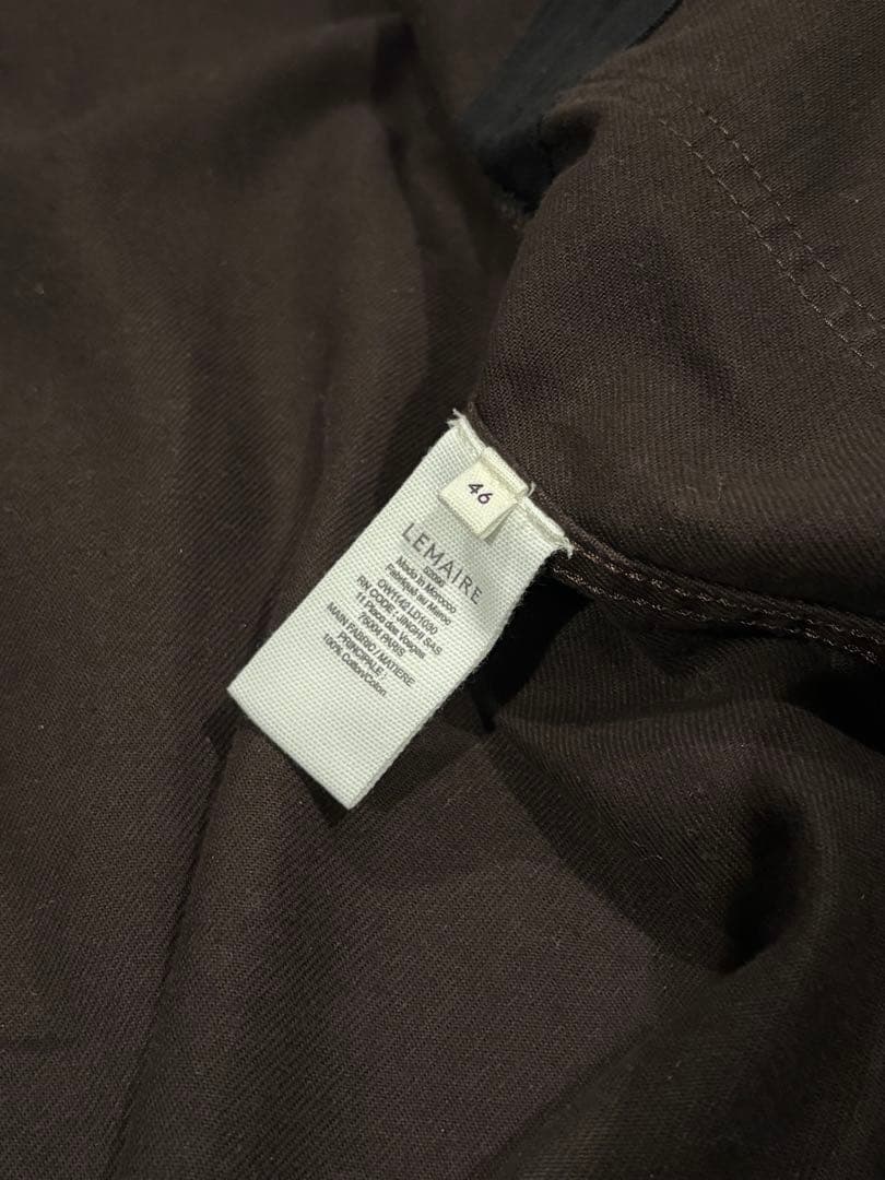 LEMAIRE　TRUCKER JACKET　COAL　OW1188LD1059
