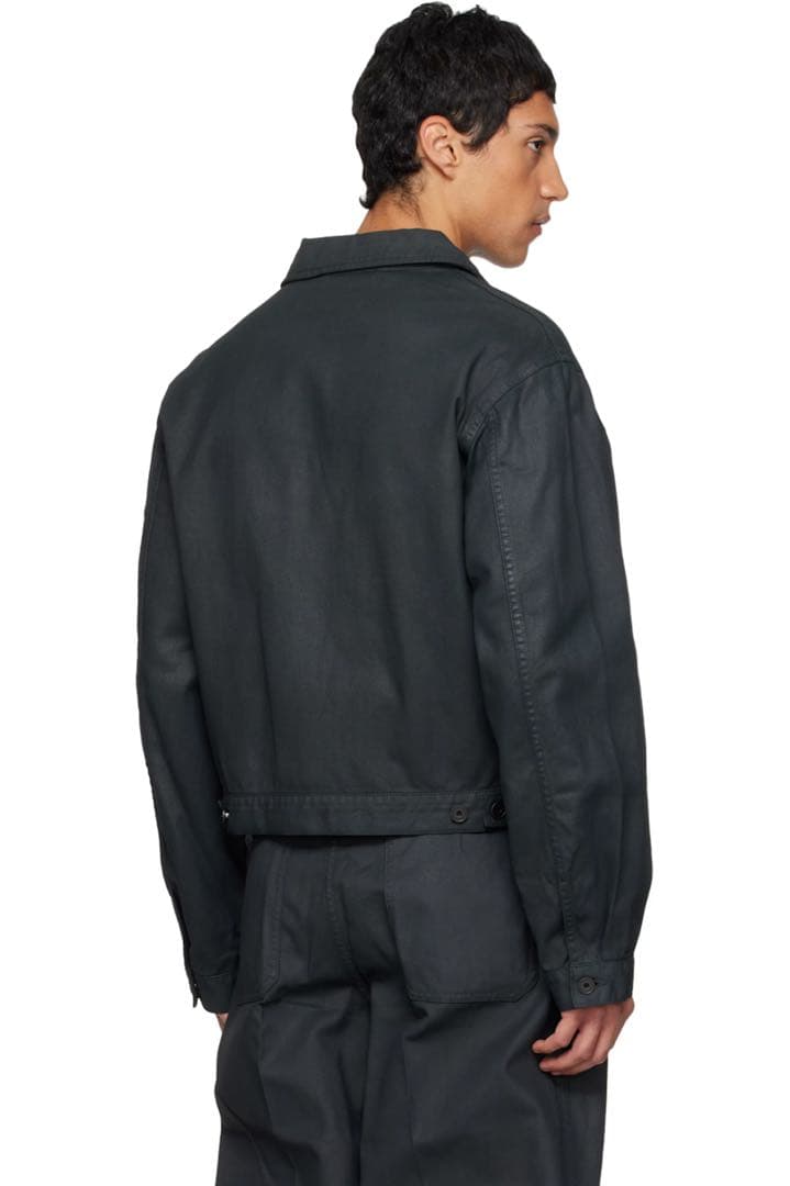 LEMAIRE　TRUCKER JACKET　COAL　OW1188LD1059