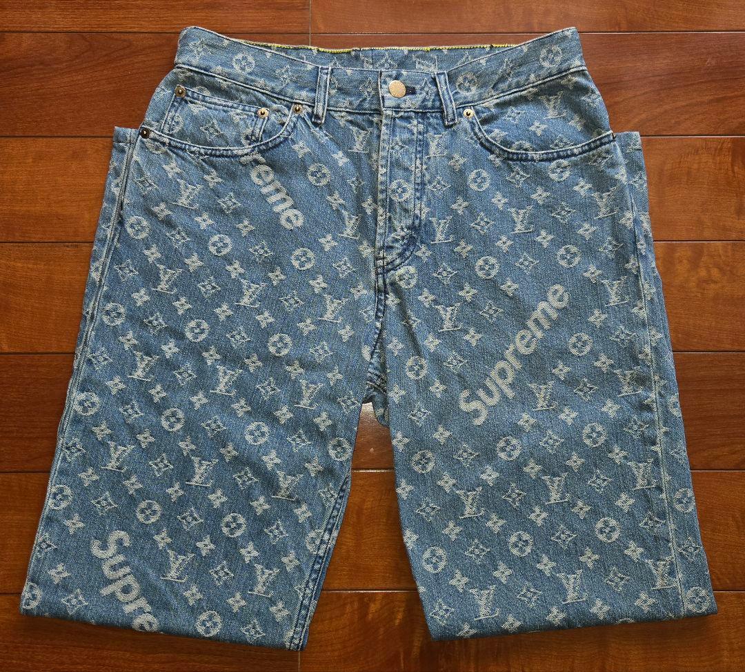Supreme Louis Vuitton Denim jeans 30 デニム