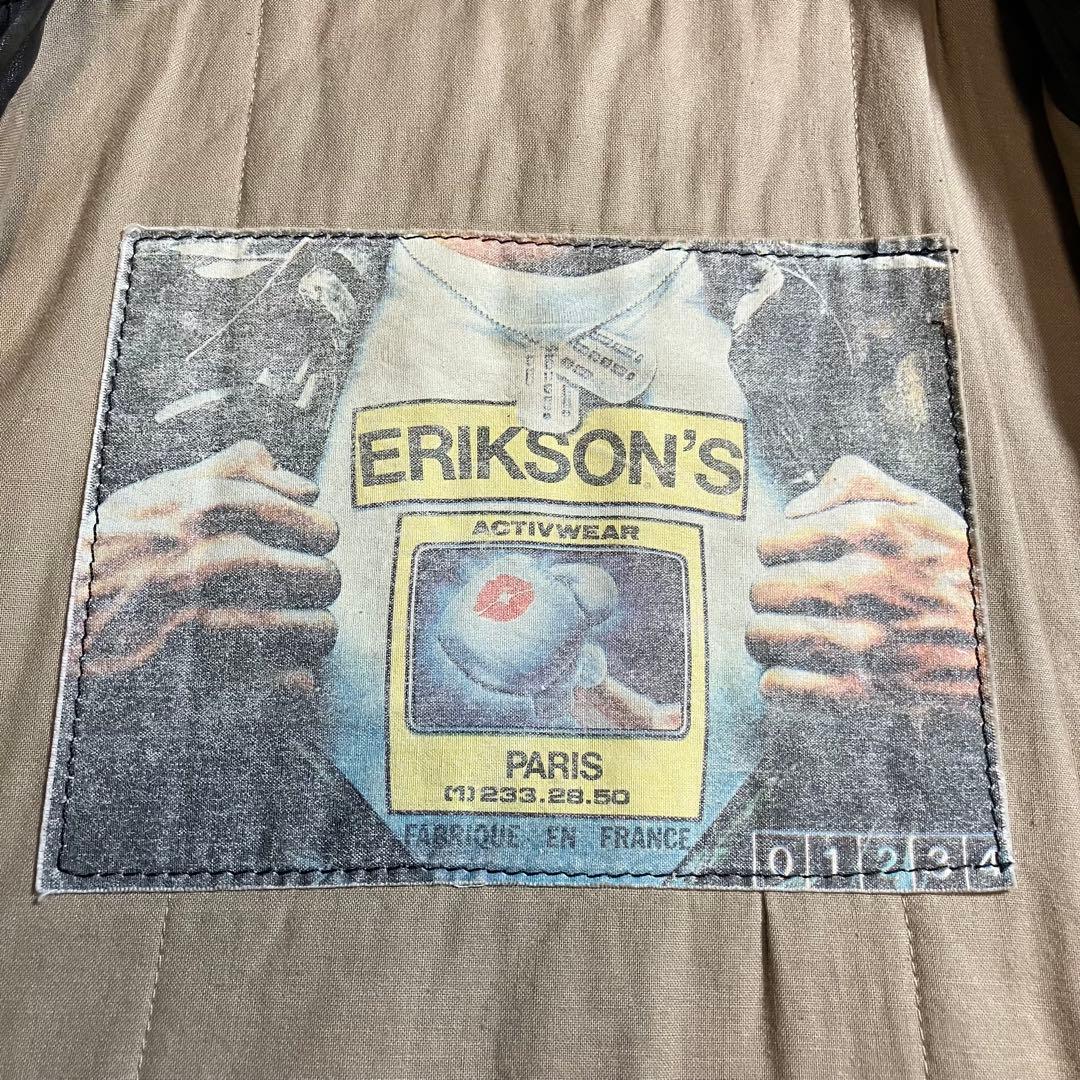 70s80s フランス製 ERIKSONS A2 レザージャケット 羊革 本革