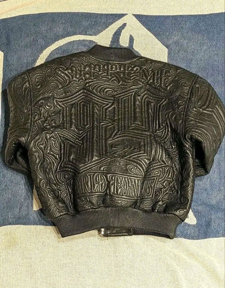ジャケット・アウター Supreme Mister Cartoon Leather Jacket