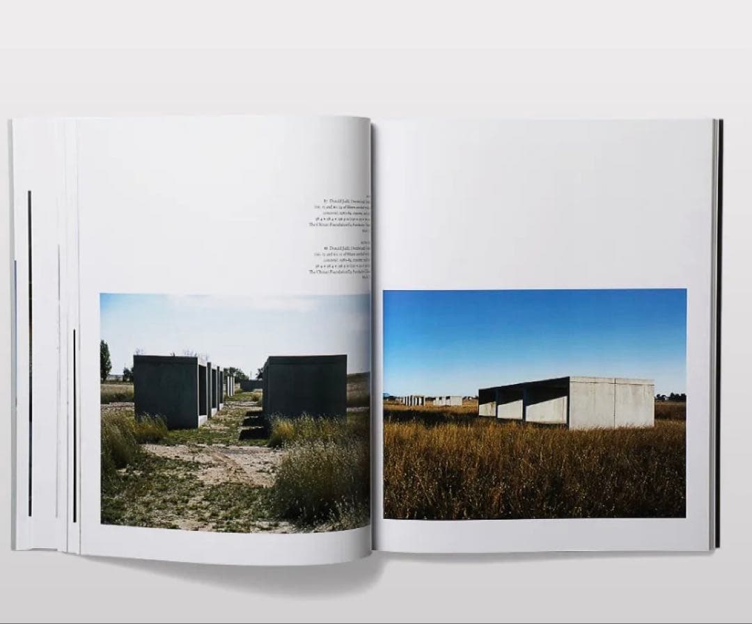 DONALD JUDD ドナルドジャッド　本　BOOK
