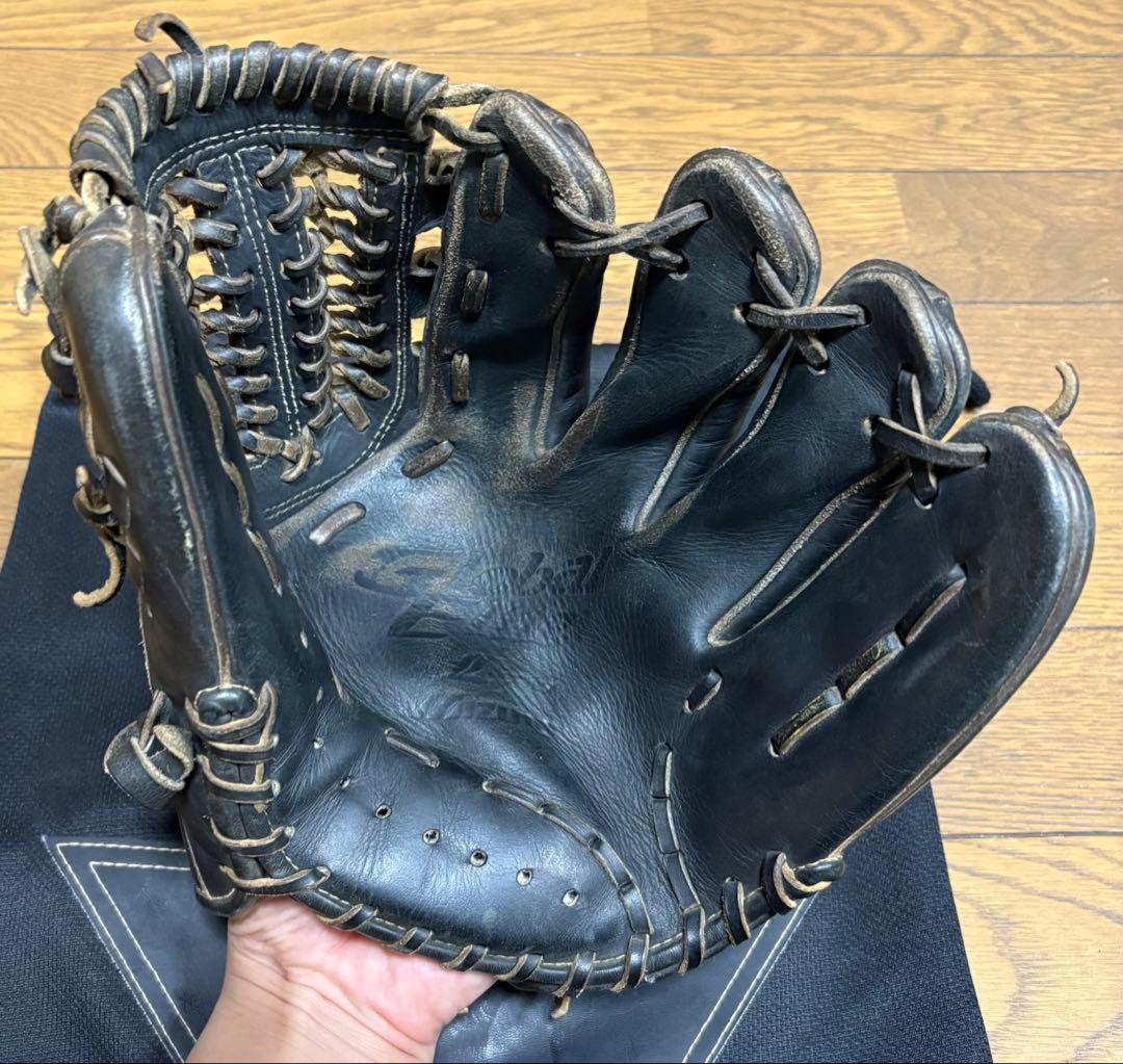 Mizuno Global Elite 硬式グローブ 黒