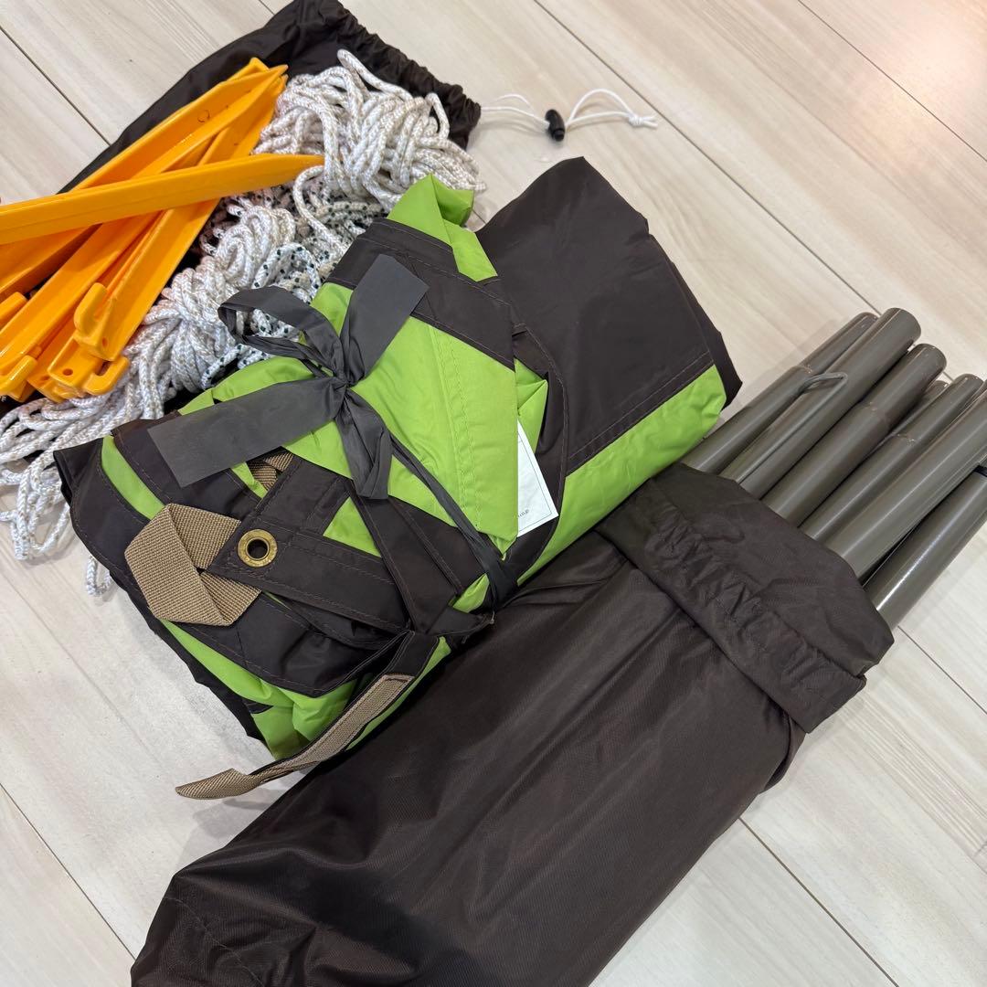 【美品】　Coleman ヘキサライト2 タープ　キャンプ　バーベキュー