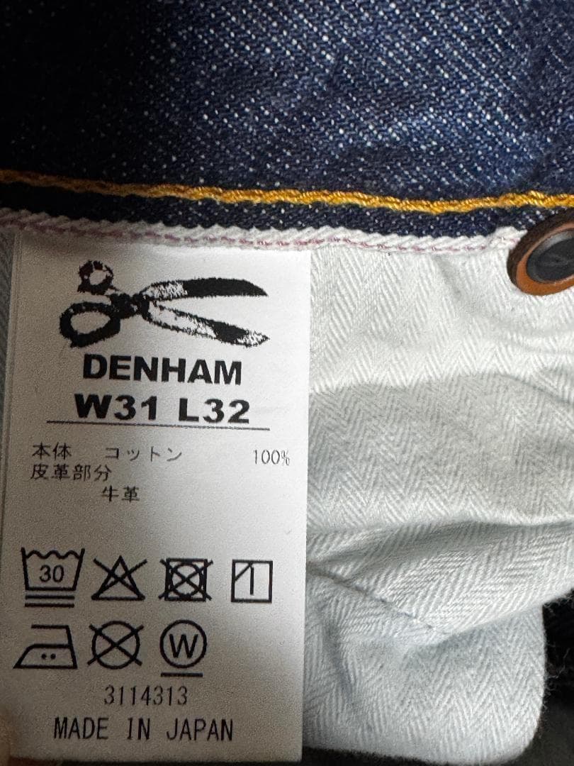 デンハム DENIM EASTWIDER MIJ STONES W31 新品