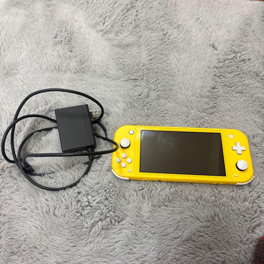 動作確認済み】NintendoSwitchLite イエロー 本体充電器付き