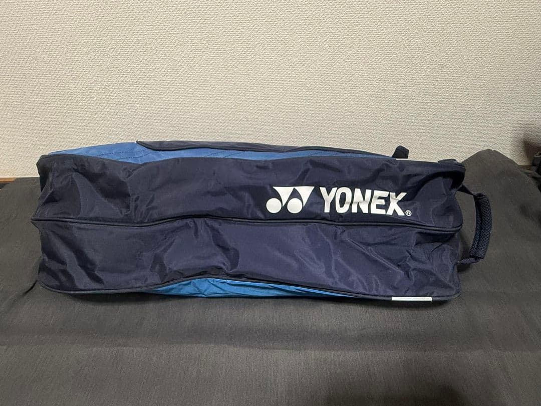 YONEX ラケットバッグ ブルー ショルダー付き 状態良好