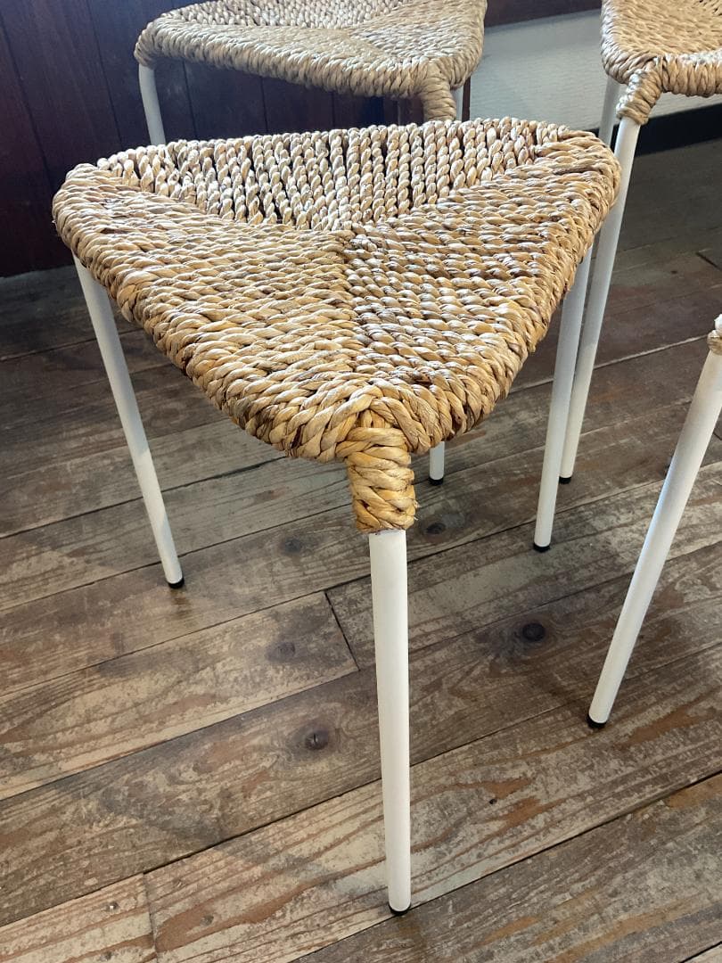 IKEA　JUTEBODA ジュートボーダ　スツール　4脚セット