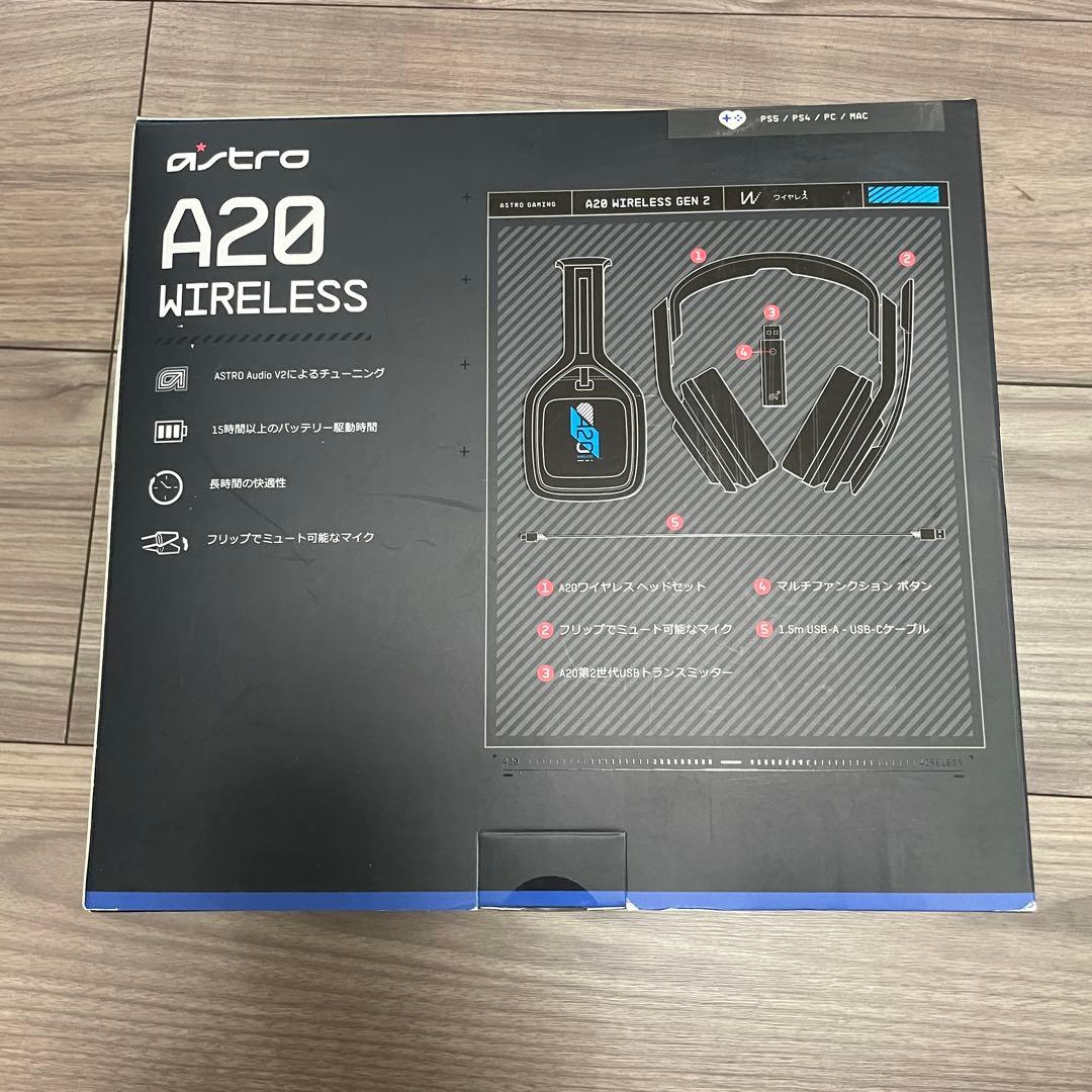 希少 新品 ロジクール ゲーミングヘッドセット A20WL-PS