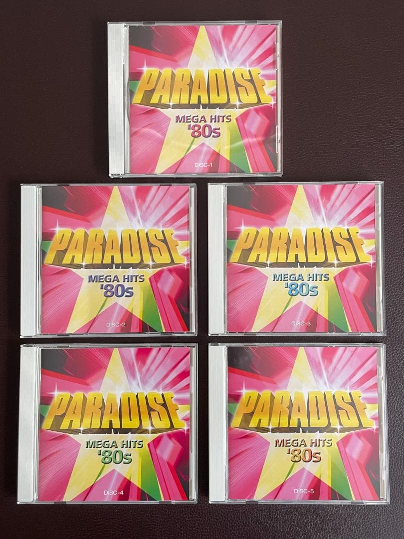 ■ＣＤ【PARADISE MEGA HITS '80s】5枚組■
