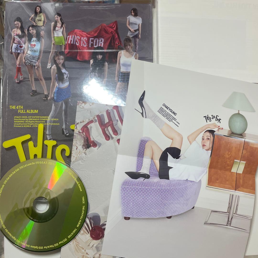 TWICEアルバム、トレカ、まとめ売り