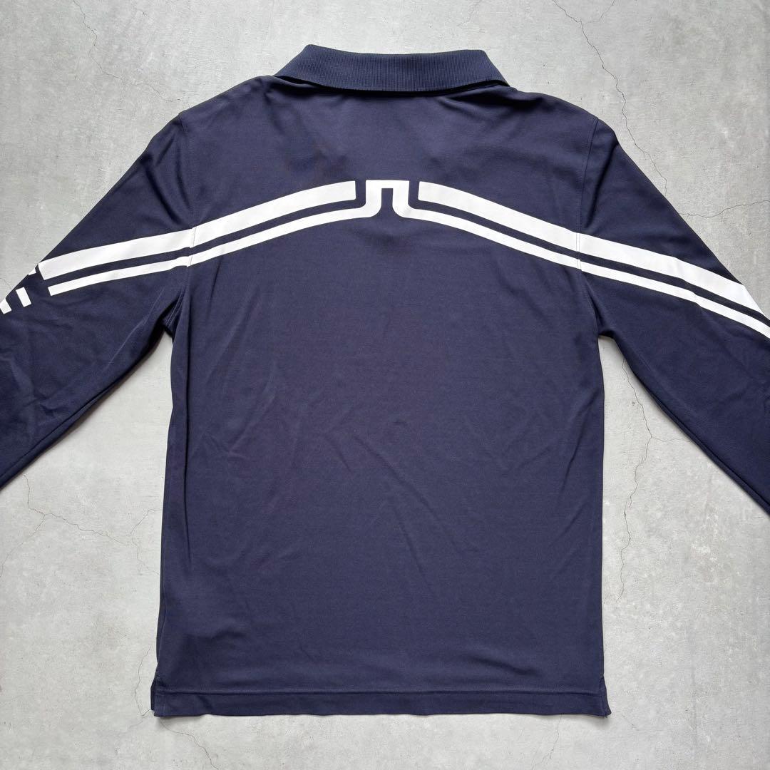 J.LINDEBERG ジェイリンドバーグ ポロシャツ ロゴ バックブリッジ M