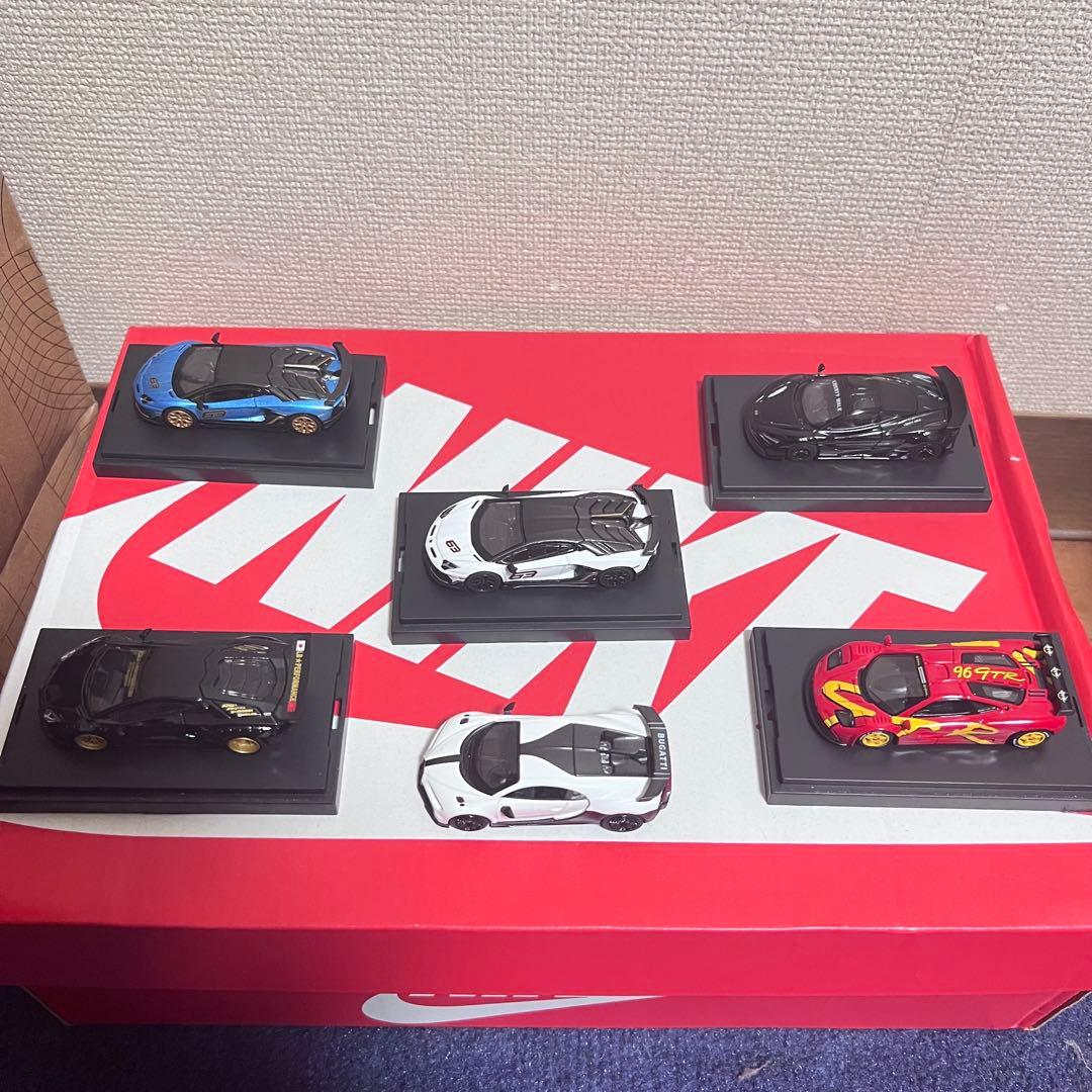 L*。様 MINI GT ミニカー 6台セット＋5個アクリルケース