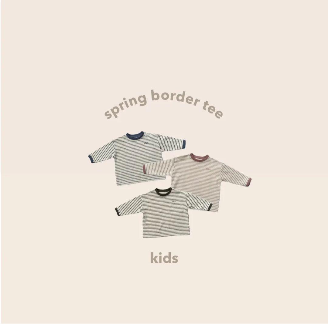 muu original spring border Tee 親子セット