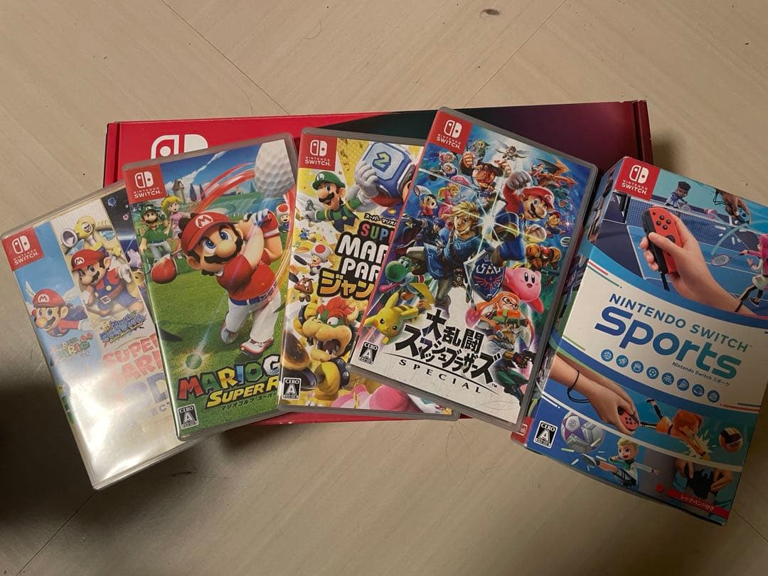 Switch 本体　コントローラ　専用ケース　カセット付き