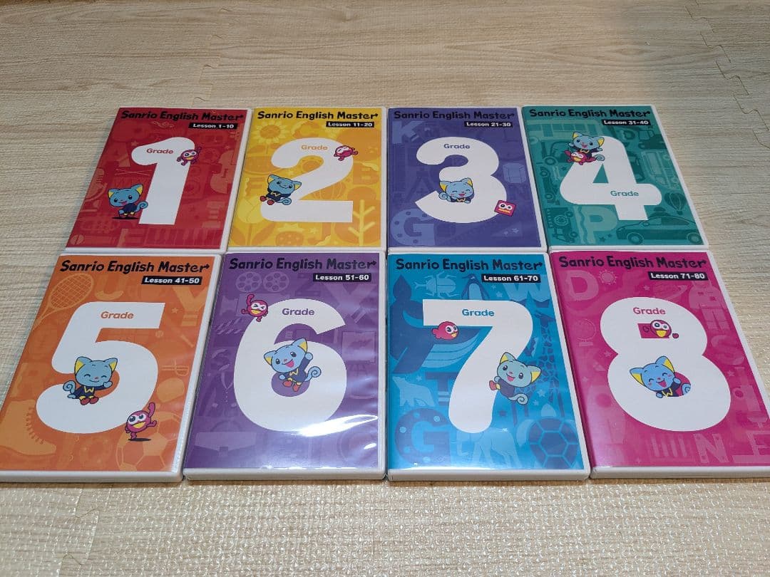Sanrio English Master DVDフルセット
