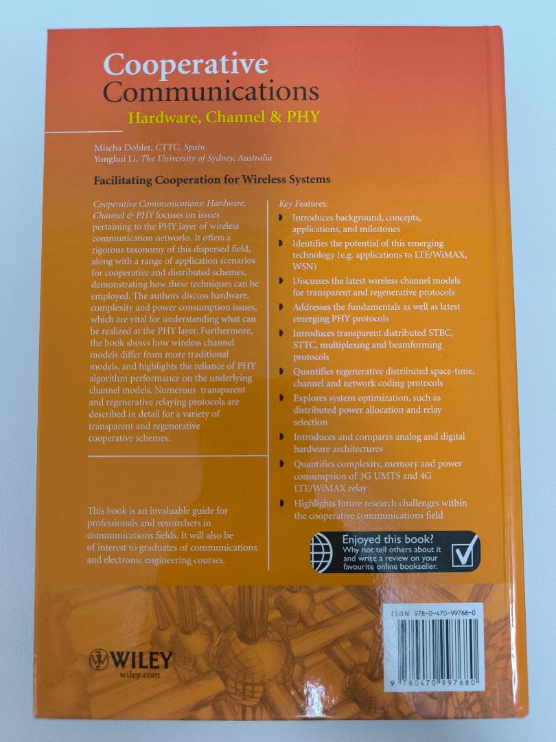 【未使用品】Cooperative Communications ハードカバー