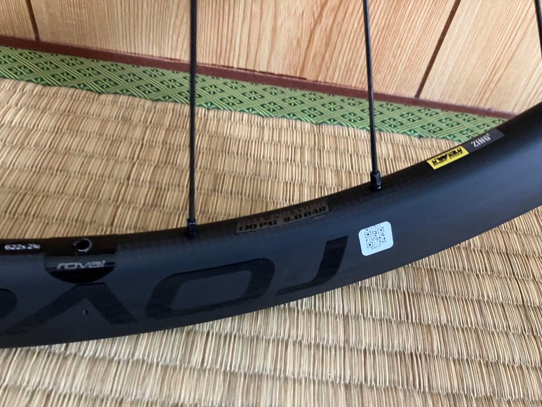 Roval c38 新品未使用品　完成車取り外し