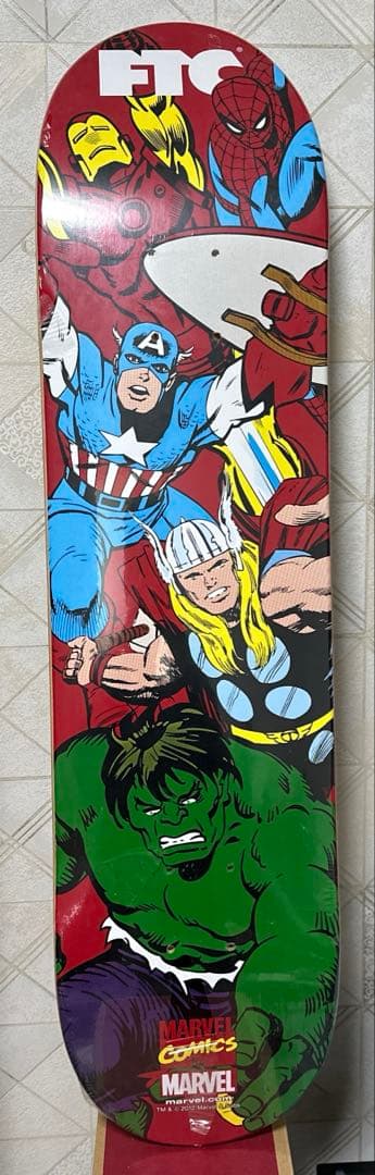 新品未使用 FTC × MARVEL コラボ デッキ シュリンク付き 2012年