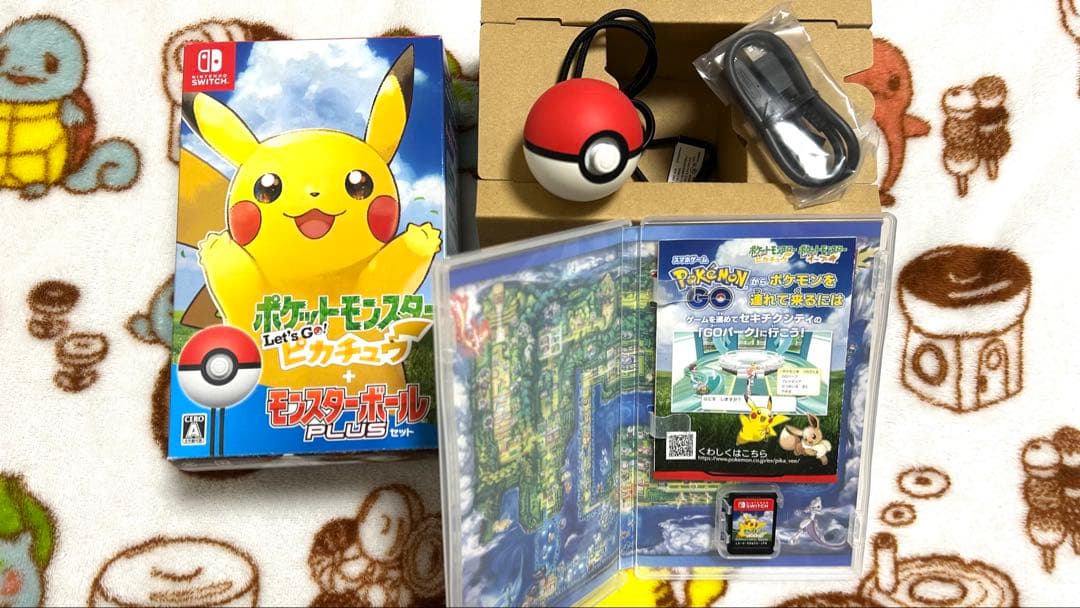 【ミュウ入り】Let's Go! ピカチュウ モンスターボールPlusセット