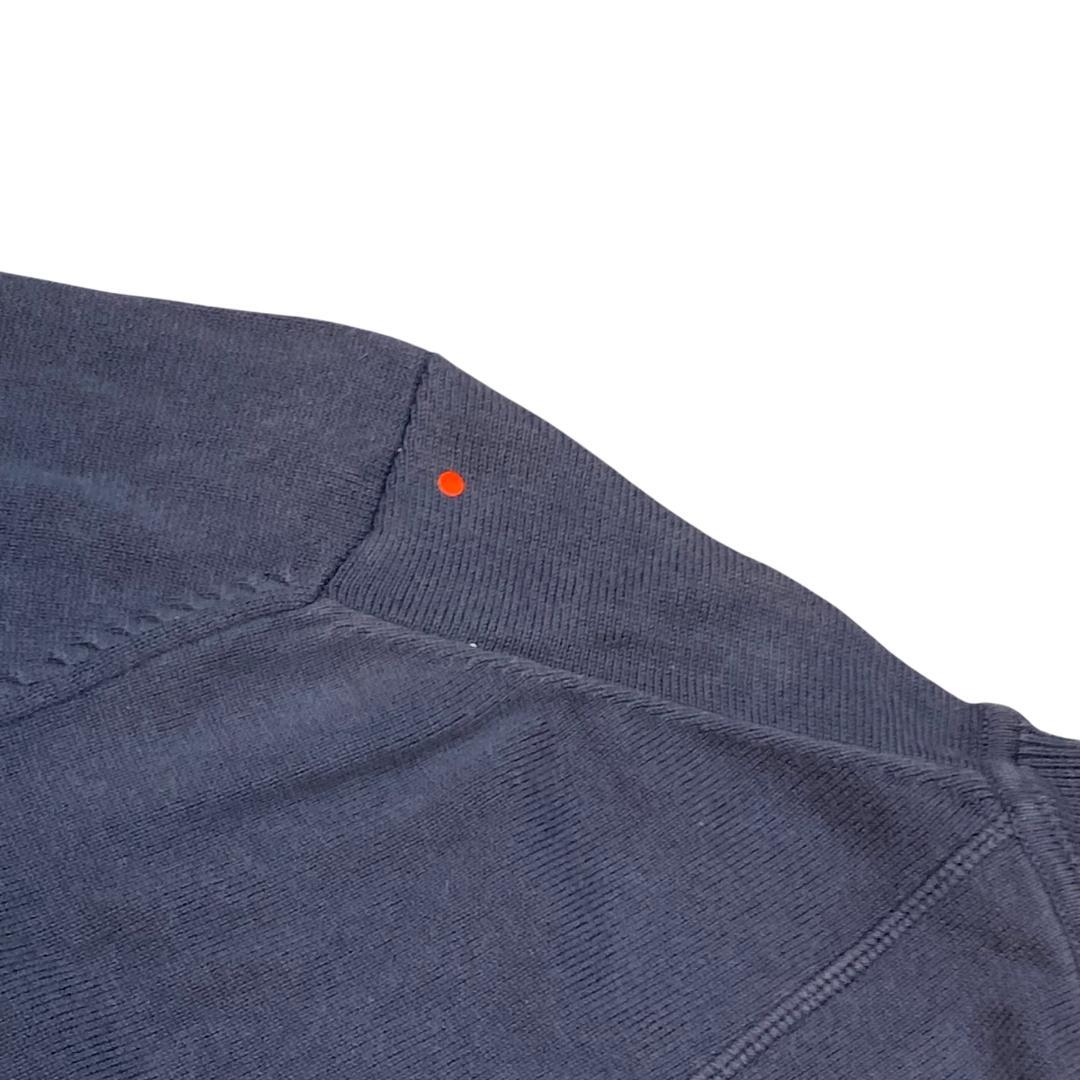 HUGO BOSS ヒューゴボス ハーフジップ ニット ジャケット M ネイビー