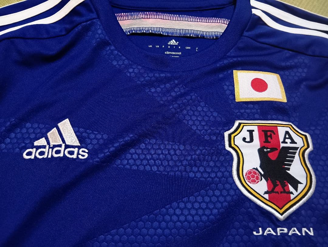 最終価格！adidas 日本代表 サッカーユニフォーム 本田圭佑 Lサイズ