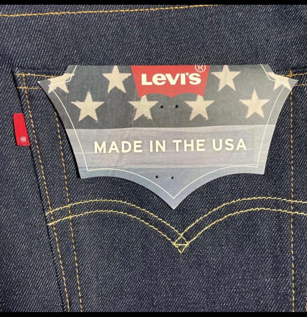 Levi's 505 ストレートデニム W31 L34 セルビッチ　　リジット