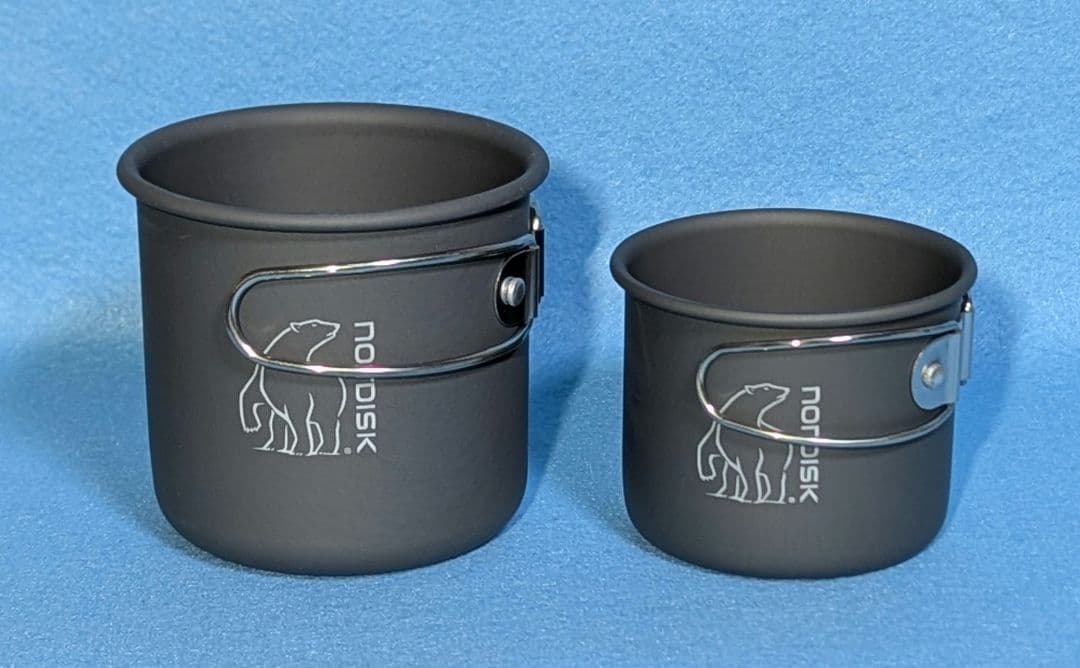 nordisk アルミマグ 400ml×2 200ml×2 4個セット