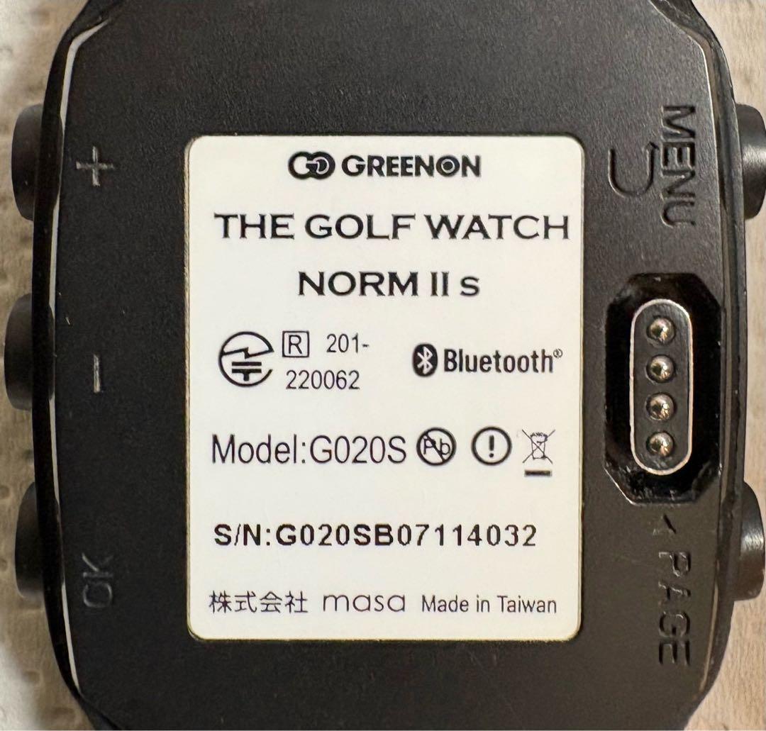 GREENON ゴルフウォッチ NORM II s