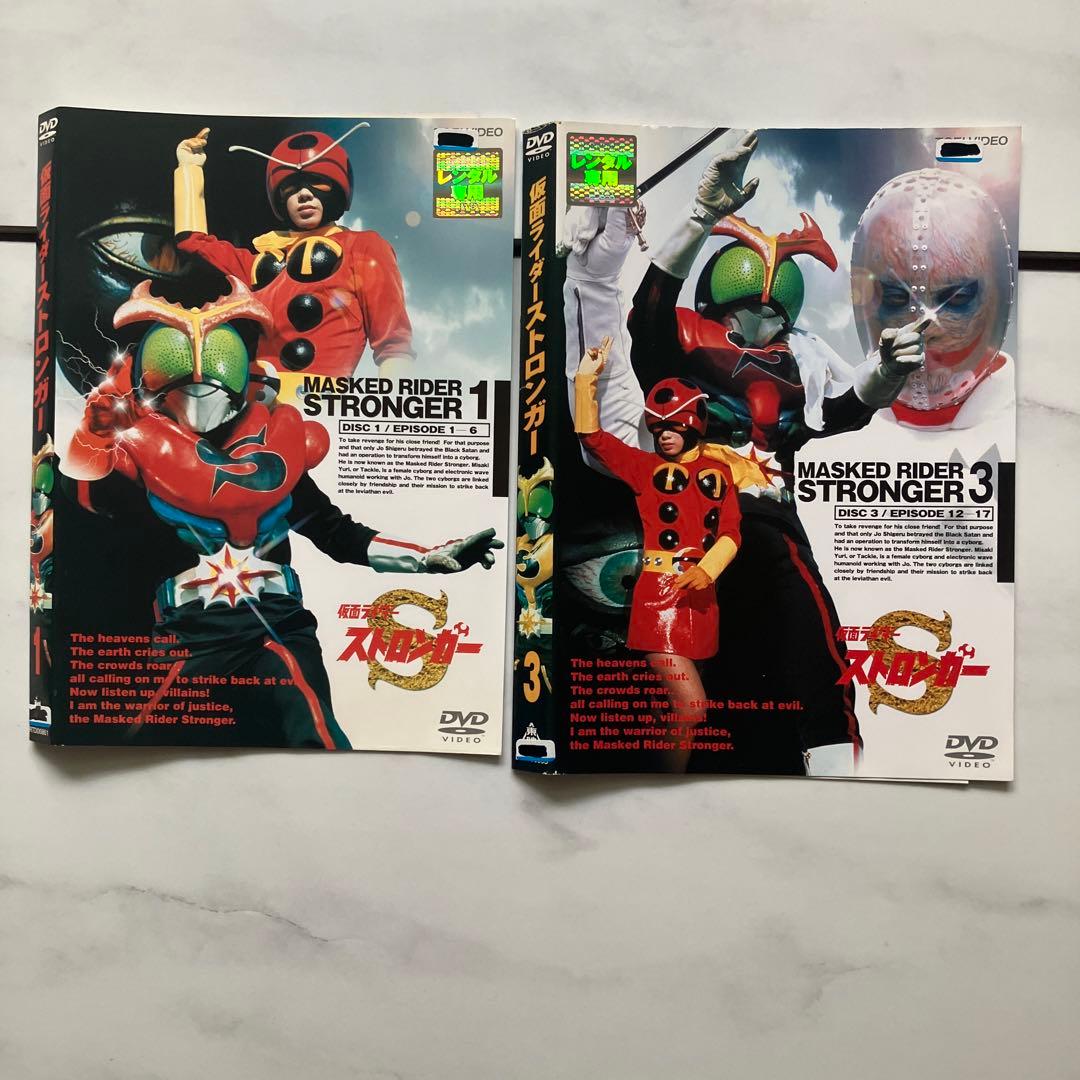 仮面ライダーストロンガーDVD6枚セット